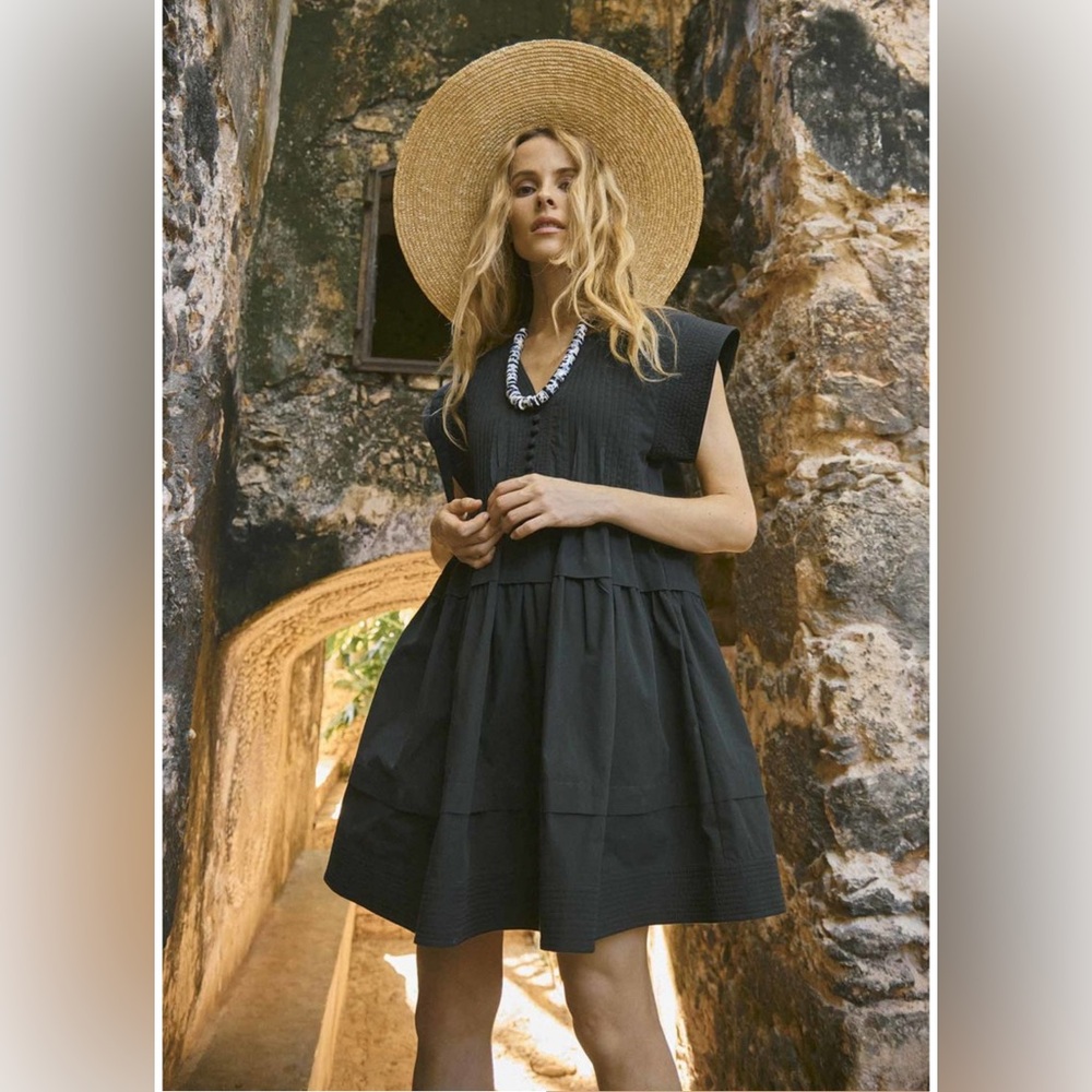Hunter Bell Parker Dress Black
